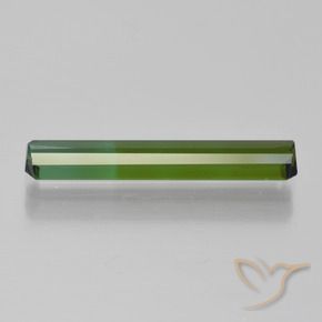 Tormalina Verde scuro naturale da 1.66 ct, Ottagonale / Taglio smeraldo, VS