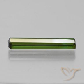 Tormalina Verde profondo della foresta naturale da 1.79 ct, Ottagonale / Taglio smeraldo, VVS