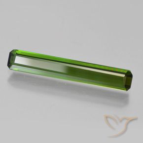 Tormalina Verde scuro naturale da 2.64 ct, Ottagonale / Taglio smeraldo, VVS
