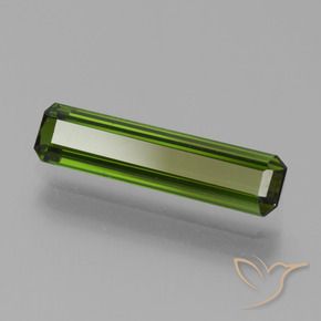 Tormalina Verde scuro naturale da 2.06 ct, Ottagonale / Taglio smeraldo, VVS-VS