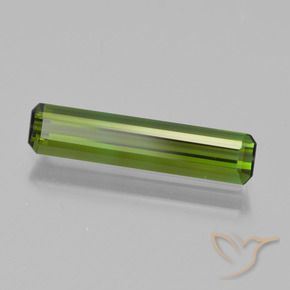 Tormalina Verde foresta naturale da 1.08 ct, Ottagonale / Taglio smeraldo, VVS-VS
