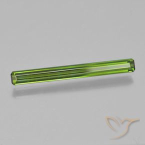 Tormalina Verde medio naturale da 1.14 ct, Ottagonale / Taglio smeraldo, VVS-VS