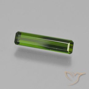 Tormalina Verde foresta naturale da 0.91 ct, Ottagonale / Taglio smeraldo, VVS