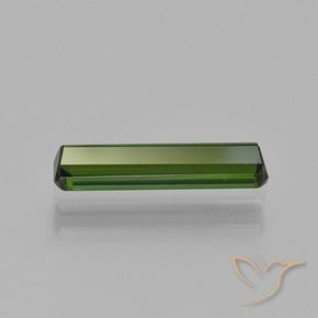 Tormalina Verde foresta naturale da 0.91 ct, Ottagonale / Taglio smeraldo, VVS