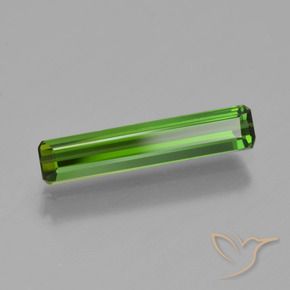 Tormalina Verde medio naturale da 1.03 ct, Ottagonale / Taglio smeraldo, VVS
