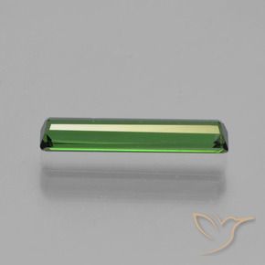 Tormalina Verde scuro naturale da 0.94 ct, Ottagonale / Taglio smeraldo, VVS-VS