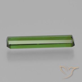 Tormalina Verde medio naturale da 1.29 ct, Ottagonale / Taglio smeraldo, VVS