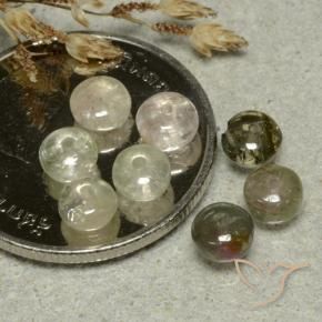Gemme di Tormalina Multicolore naturale da 3.46 ct, Taglio a fantasia, Traslucido