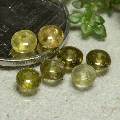2.53ctw Naturale Verde terroso Tormalina, Taglio a fantasia, Traslucido