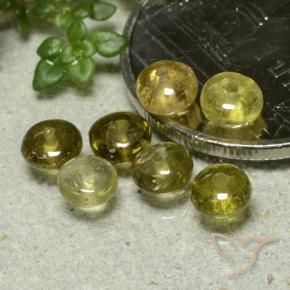 Gemme di Tormalina Verde terroso naturale da 2.53 ct, Taglio a fantasia, Traslucido