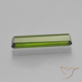 Tormalina Verde caldo naturale da 1.80 ct, Ottagonale / Taglio smeraldo, VVS-VS