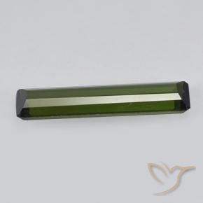 Tormalina Verde foresta naturale da 1.39 ct, Ottagonale / Taglio smeraldo, VVS