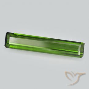 Tormalina Verde terroso naturale da 1.94 ct, Ottagonale / Taglio smeraldo, VVS-VS