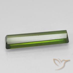Tormalina Verde scuro naturale da 1.71 ct, Ottagonale / Taglio smeraldo, VVS