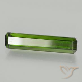 Tormalina Verde scuro naturale da 2.02 ct, Ottagonale / Taglio smeraldo, VVS-VS