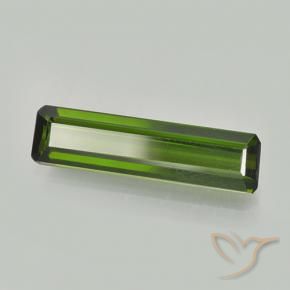 Tormalina Verde scuro naturale da 2.16 ct, Ottagonale / Taglio smeraldo, VVS-VS