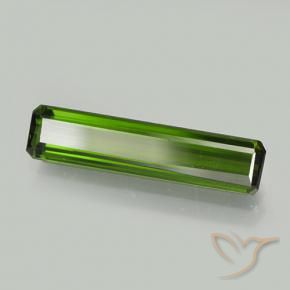 Tormalina Verde terroso naturale da 2.22 ct, Ottagonale / Taglio smeraldo, VVS-VS