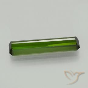 Tormalina Verde terroso naturale da 2.22 ct, Ottagonale / Taglio smeraldo, VVS-VS