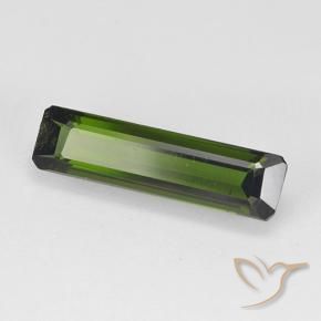 Tormalina Alghe Verdi naturale da 1.57 ct, Ottagonale / Taglio smeraldo, VVS-VS