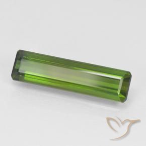 Tormalina Verde scuro naturale da 1.68 ct, Ottagonale / Taglio smeraldo, VVS-VS