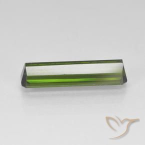 Tormalina Alghe Verdi naturale da 1.77 ct, Ottagonale / Taglio smeraldo, VVS