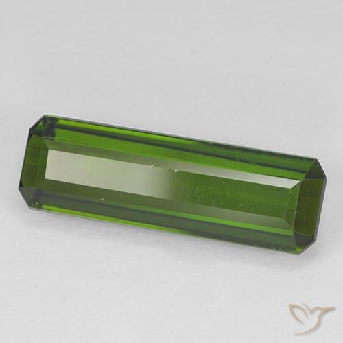 Tormalina Alghe Verdi naturale da 1.81 ct, Ottagonale / Taglio smeraldo, VVS-VS