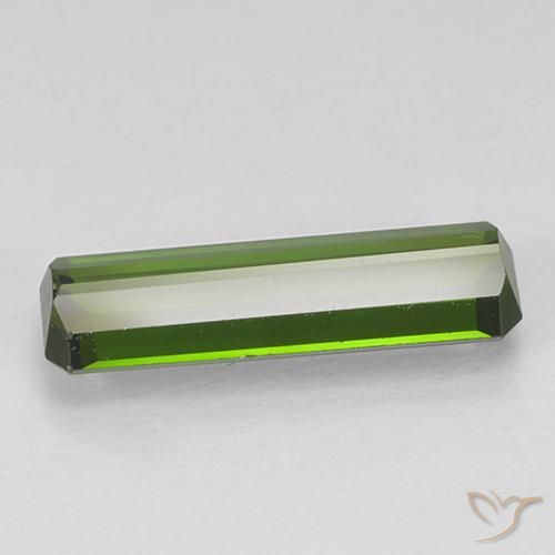 Tormalina Alghe Verdi naturale da 1.81 ct, Ottagonale / Taglio smeraldo, VVS-VS