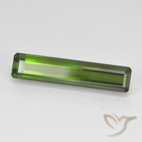Tormalina Verde scuro naturale da 2.47 ct, Ottagonale / Taglio smeraldo, VVS-VS