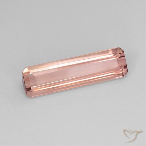 Tormalina Medium Light-Pink naturale da 2.89 ct, Ottagonale / Taglio smeraldo, VVS-VS