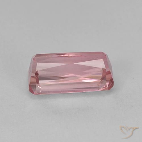 Tormalina Gomma da masticare rosa chiaro naturale da 1.42 ct, Ottagonale / Taglio smeraldo, VS