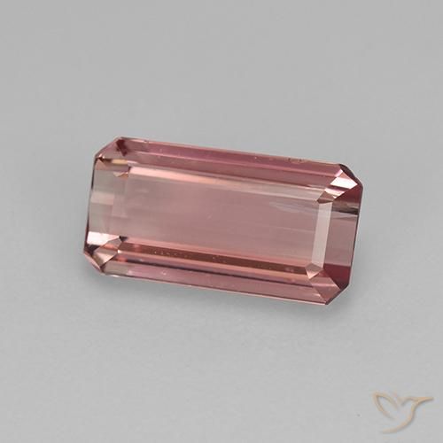 Tormalina Rosa rosa naturale da 1.61 ct, Ottagonale / Taglio smeraldo, VS
