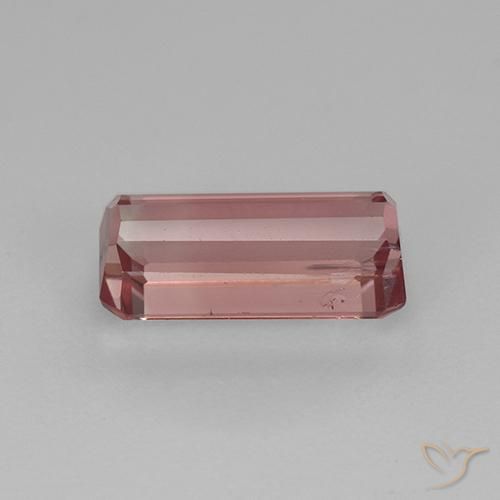 Tormalina Rosa rosa naturale da 1.61 ct, Ottagonale / Taglio smeraldo, VS