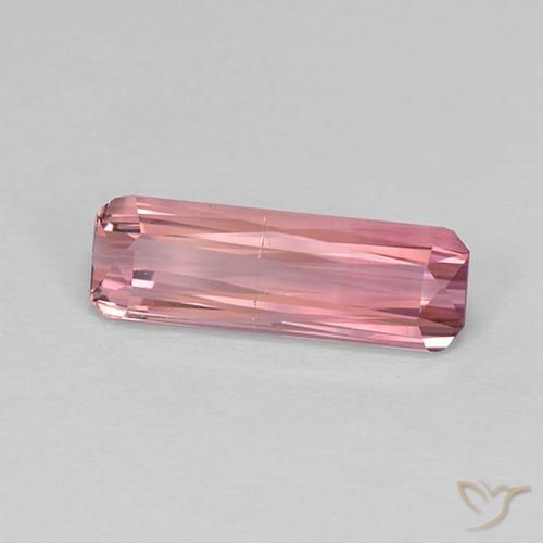 Tormalina Rosa gomma da masticare naturale da 1.89 ct, Ottagonale / Taglio smeraldo, VVS-VS