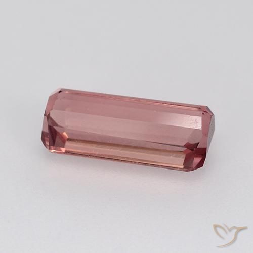 Tormalina Rosa gomma da masticare naturale da 1.65 ct, Ottagonale / Taglio smeraldo, VVS-VS