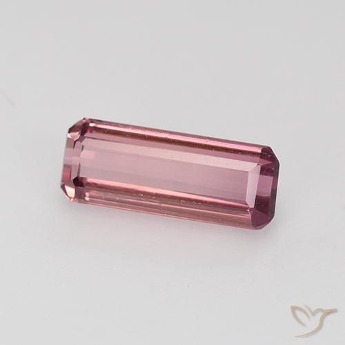 Tormalina Gomma da masticare rosa chiaro naturale da 1.06 ct, Ottagonale / Taglio smeraldo, VVS