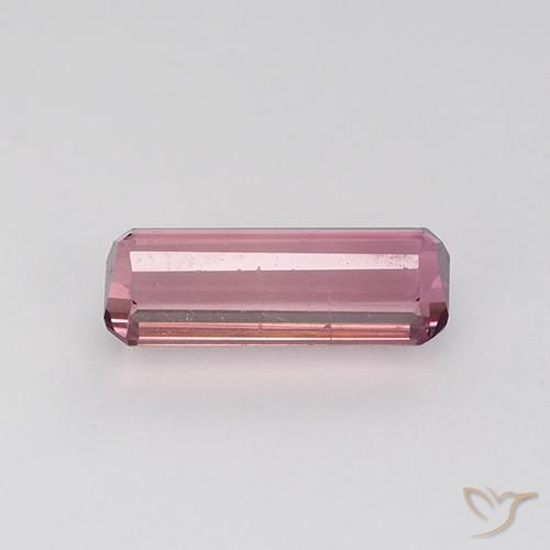 Tormalina Gomma da masticare rosa chiaro naturale da 1.06 ct, Ottagonale / Taglio smeraldo, VVS
