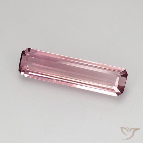 Tormalina Rosa intenso rosa naturale da 1.94 ct, Ottagonale / Taglio smeraldo, VVS