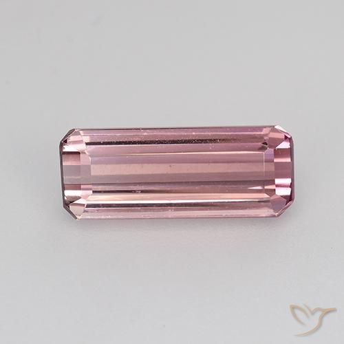 Tormalina Rosa viola naturale da 1.63 ct, Ottagonale / Taglio smeraldo, VVS