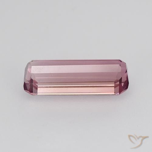 Tormalina Rosa viola naturale da 1.63 ct, Ottagonale / Taglio smeraldo, VVS