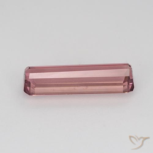 Tormalina Rosa arancio naturale da 1.45 ct, Ottagonale / Taglio smeraldo, VVS