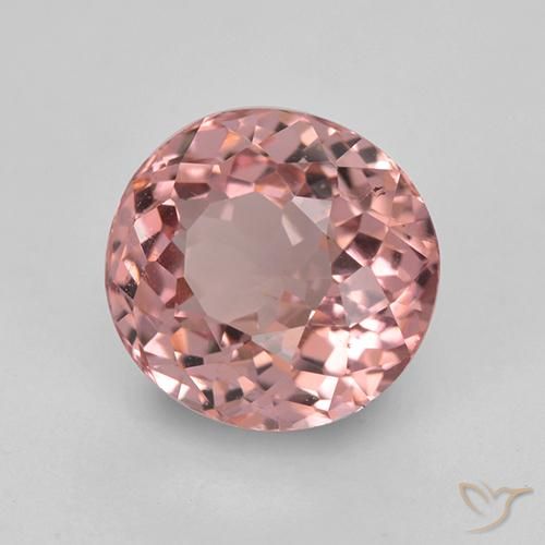 Tormalina Rosa intenso naturale da 2.66 ct, Ovale, VVS-VS