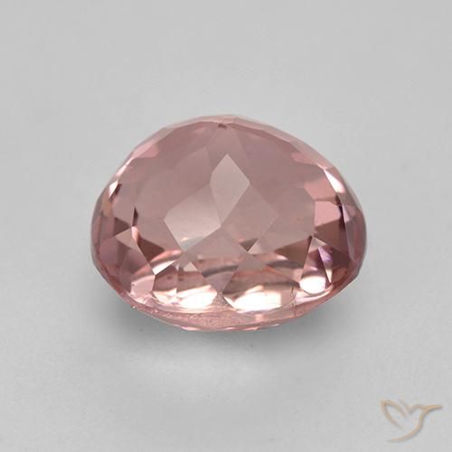 Tormalina Rosa intenso naturale da 2.66 ct, Ovale, VVS-VS