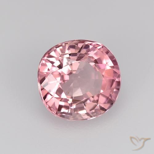 Tormalina Rosa hot naturale da 1.62 ct, Ovale, VVS-VS