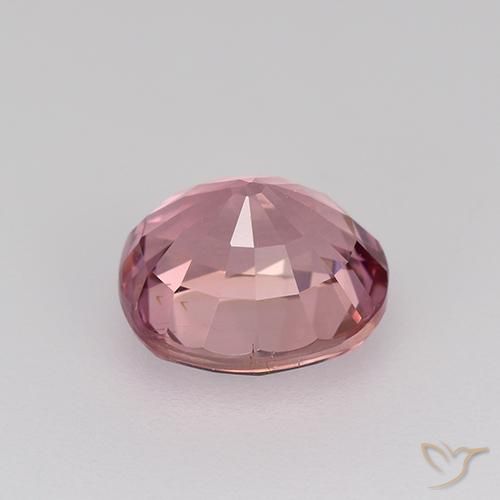 Tormalina Rosa hot naturale da 1.62 ct, Ovale, VVS-VS