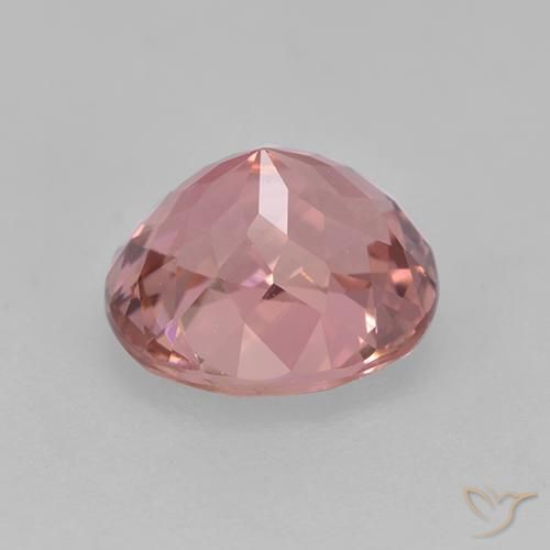 Tormalina Rosa chiaro naturale da 1.53 ct, Ovale, VVS