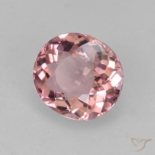 Tormalina Rosa chiaro naturale da 1.45 ct, Ovale, VVS-VS