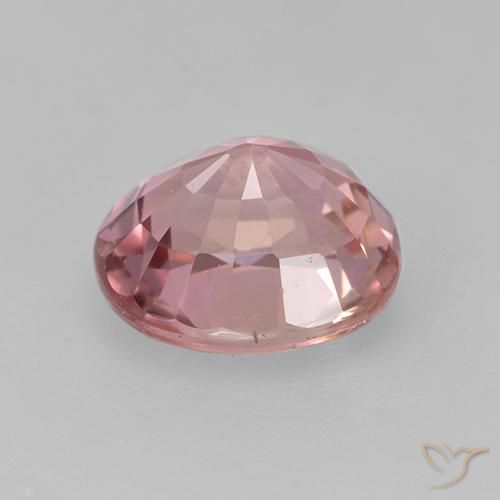 Tormalina Rosa scuro naturale da 1.57 ct, Ovale, VVS-VS