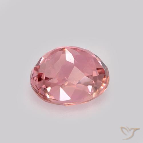 Tormalina Rosa gomma da masticare naturale da 1.44 ct, Ovale, VVS-VS