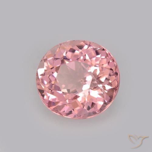 Tormalina Rosa hot naturale da 1.47 ct, Ovale, VS