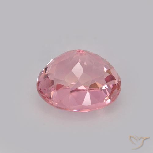 Tormalina Rosa hot naturale da 1.47 ct, Ovale, VS